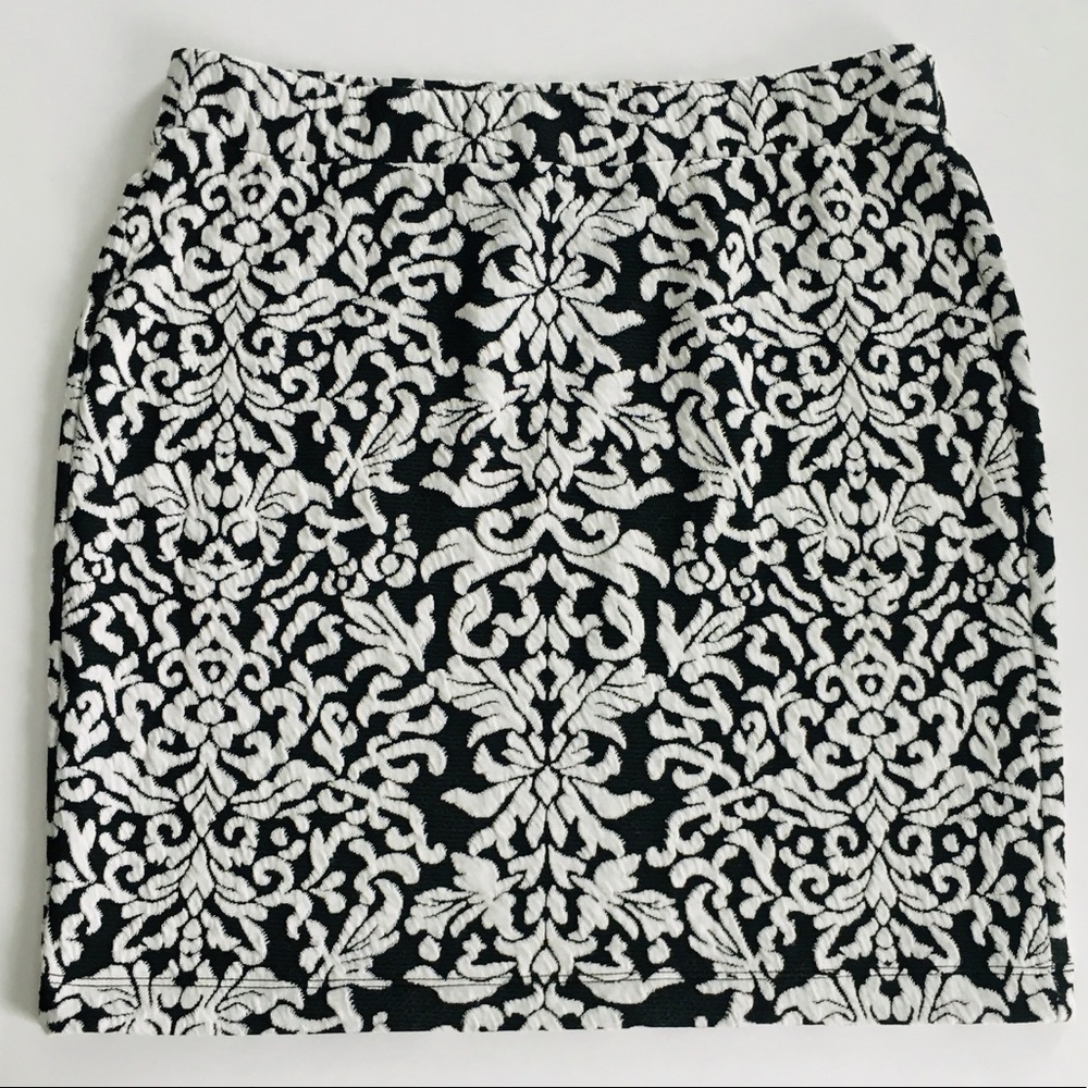 LOFT Damask Skirt